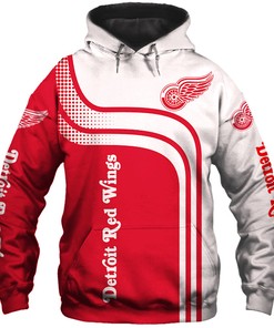 Nhl Detroit Red Wings 3D Pullover Hoodie - Long Sleeve Gifts For Fans