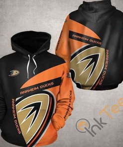 Nhl Fan Hoodie - Anaheim Ducks 3D Edition