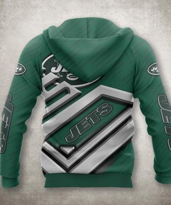 No 1 Gifts For Fans - All Over Print Zip Up Hoodie For New York Jets