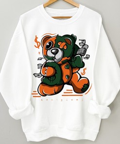 No Time To Rest Bear Unisex T-Shirt Sweatshirt Hoodie Matching Dunk Low Miami Fan Gift