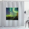 Nordic Madness Surreal Shower Curtain - Waterproof Fabric with Inviting Print, Perfect for Modern