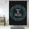 Norse Mythology Shower Curtain - Show off Your Viking Spirit with a Waterproof Bathroom Curtain Home Decor