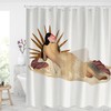 Nude Woman Shower Curtain - Waterproof Fabric Bathroom Bathtubs Decor for Your Home