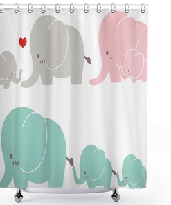 Nursery Unicorn Geometry Shower Curtain Decor, Fabric Bath Curtain in Ambesonne Style