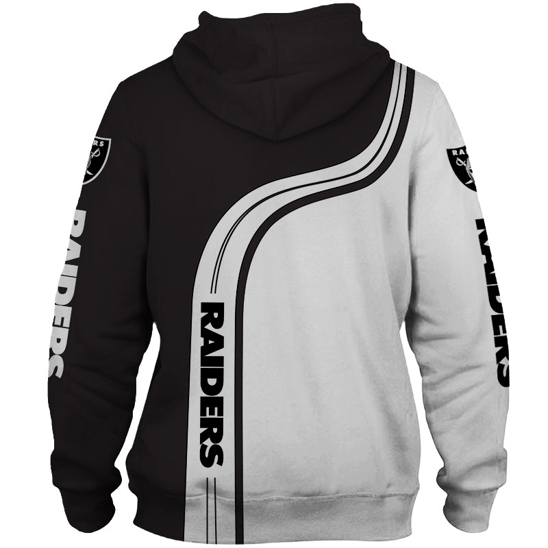 Oakland Raiders Cute 3D Hoodie - Zip Hoodie Pullover Gift For Fans