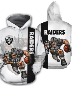 Oakland Raiders Ultra Cool 3D Hoodie - Gifts For Fans