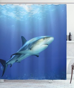 Ocean Life Dreamy Print Shower Curtain for Your Bathroom
