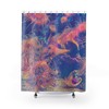 Ocean Reef Shower Curtain with Tropical Fish and Anemone Print