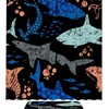 Ocean Sea Shower Curtain and Bath Mat Set for Bathroom Decor