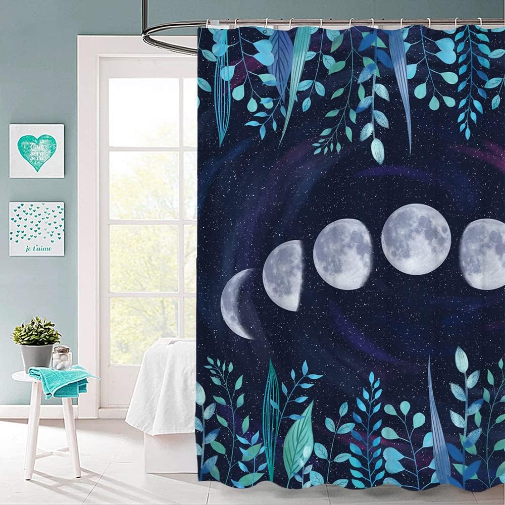 Oceanic Art Deco: Sealife Shower Curtain for Underwater-Themed Bathroom Decor