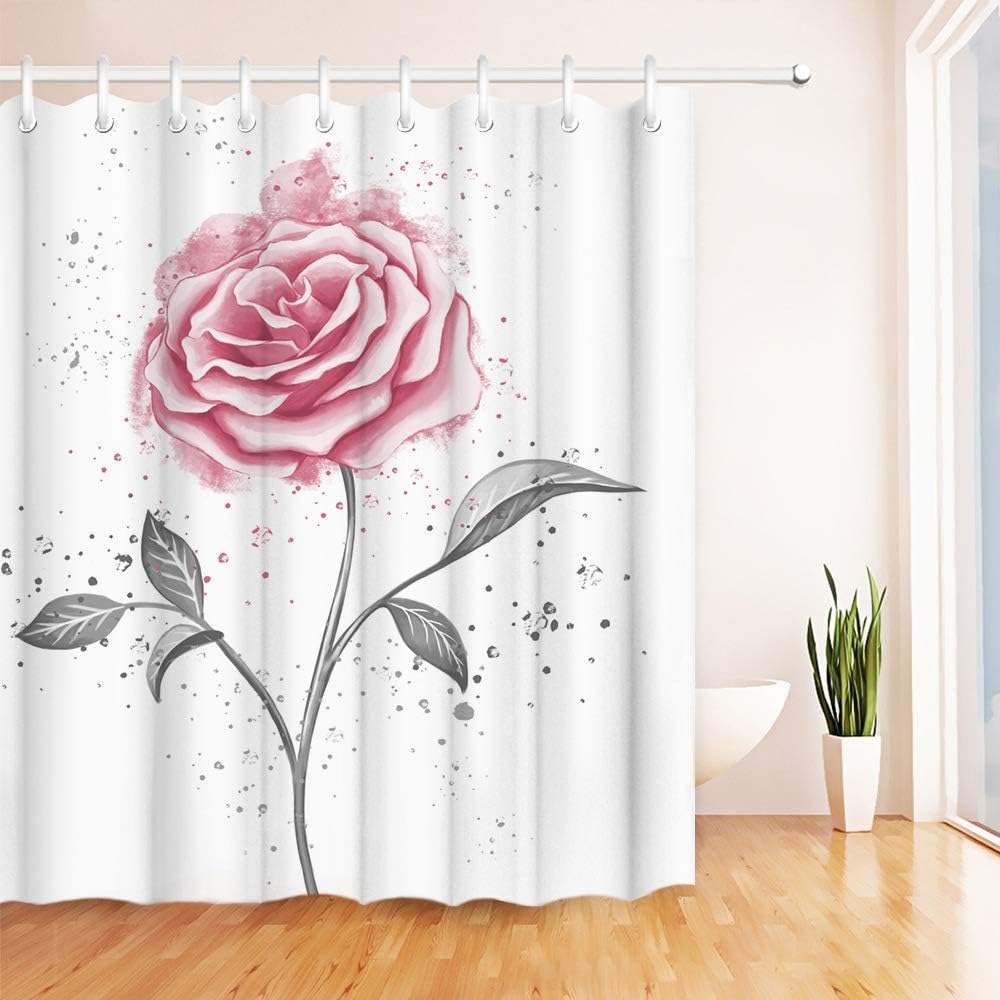 Oceanic Marvels: Seahorse Shower Curtain for Marine Plants and Underwater Bathroom Decor