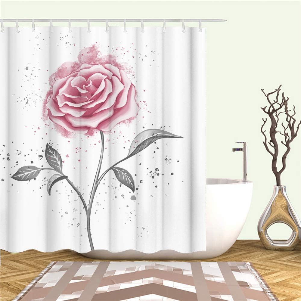 Oceanic Marvels: Seahorse Shower Curtain for Marine Plants and Underwater Bathroom Decor