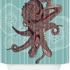 Octopus Bloom Shower Curtain By Valentina Ramos - Add A Whimsical Touch To Your Bathroom Decor