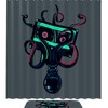 Octopus Feet Shower Curtain with Detailed Tape Design