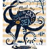 Octopus Silhouettes Print Shower Curtain - Waterproof Bathroom Decor