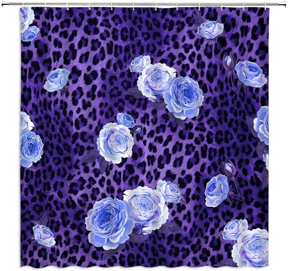 Octopus Waterproof Shower Curtain - Washable Water Repellent Fabric Bathroom Curtain