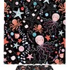 Octopus and Jellyfish Sea Ocean Print Waterproof Fabric Shower Curtain