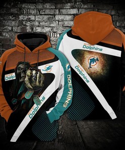 Official Miami Dolphins Nfl 3D Printed Zip Hoodie - Perfect Gift For Fans
