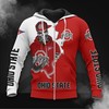 Ohio State Buckeyes Skull 3D Hoodie - Gifts For Fans