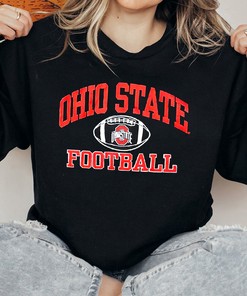 Ohio State Football Graphic T-Shirt Sweatshirt Hoodie - Perfect Gifts for NCAA Fans