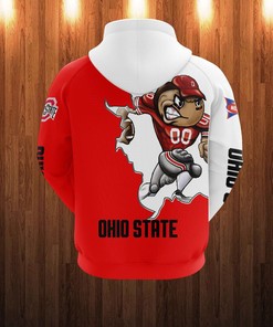 Ohio State Mascot 3D Hoodie - Gifts For Fans