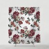 Old Style Roses Shower Curtain with Bohemian Bathroom Art and Unique Wedding Gift for Couple - Unbranded