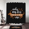 Only My Dachshund Dog Understands Me Shower Curtain - Perfect For Dog Lovers