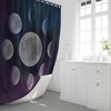 Options of Zodiac Phases of the Moon Shower Curtain for Astrology Fans