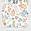 Oranges Botanical Harmony Shower Curtain In Floral - Add A Touch Of Nature To Your Bathroom Decor