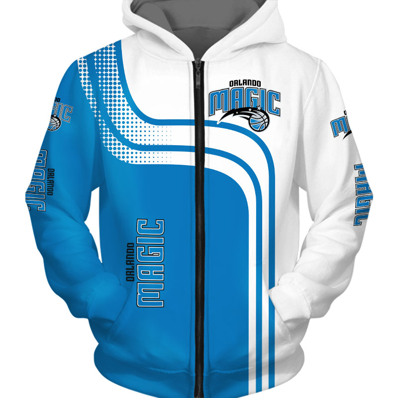 Orlando Magic 3D Zip Hoodie - Zip Hoodie For Fans