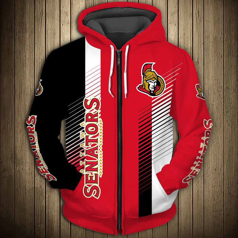 Ottawa Senators Cute Design 3D Hoodie - Pullover Nhl