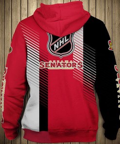 Ottawa Senators Cute Design 3D Hoodie - Pullover Nhl