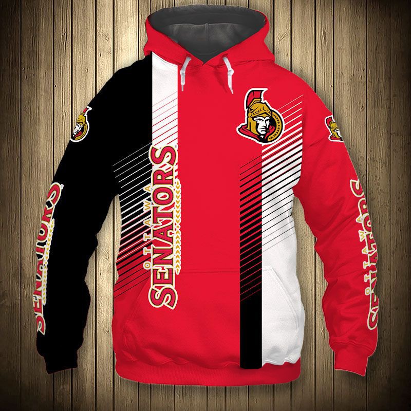 Ottawa Senators Cute Design 3D Hoodie - Pullover Nhl