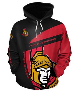 Ottawa Senators Gift 3D Zip Hoodie - Gifts For Fans