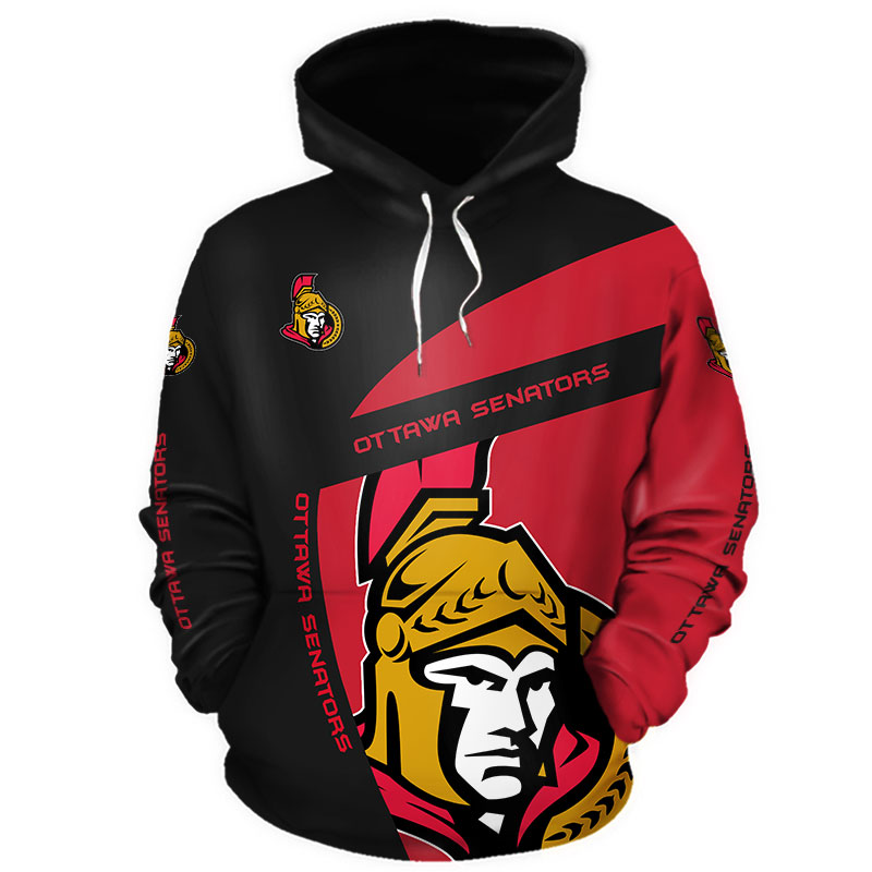 Ottawa Senators Gift 3D Zip Hoodie - Gifts For Fans