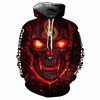 Ottawa Senators Skulls 3D Hoodie - Halloween Pullover Nhl