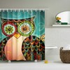 Owl Lover Waterproof Shower Curtain