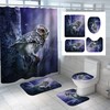 Owl Lovers Unite With Owl Night Owl Print 3D Shower Curtain
