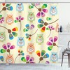Owl Shower Curtain for Bathroom Decor