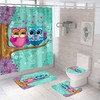 Owl Shower Curtain for Stylish Bathroom Decor