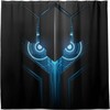 Owl Technology Face Shower Curtain Modern Home Bathroom Hotel Spa Decorations Waterproof Fabric