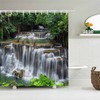 Paisaje Cascada Shower Curtain In Multiple Sizes Perfect For Bathroom Showers And Bathtubs