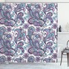 Paisley Country Floral Shower Curtain Print - Romantic Bathroom Decor