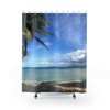 Palm Leaf Shower Curtain, Tropical Forest Bathroom Decor to Bring the Outdoors In