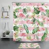 Palm Leaf Shower Curtain With Tropical Vibes