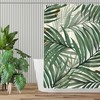 Palm Leaves Pineapple Shower Curtain for Tropical Rustic Farmhouse Bathroom Decor Fabric