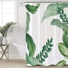 Palm Leaves Shower CurtainFresh & Simple Bathroom Decor for Women & Kids