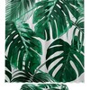 Palm Tree Green Tropical Hawaii Jungle Leaves Shower Curtain For A Nature-Inspired Bathroom