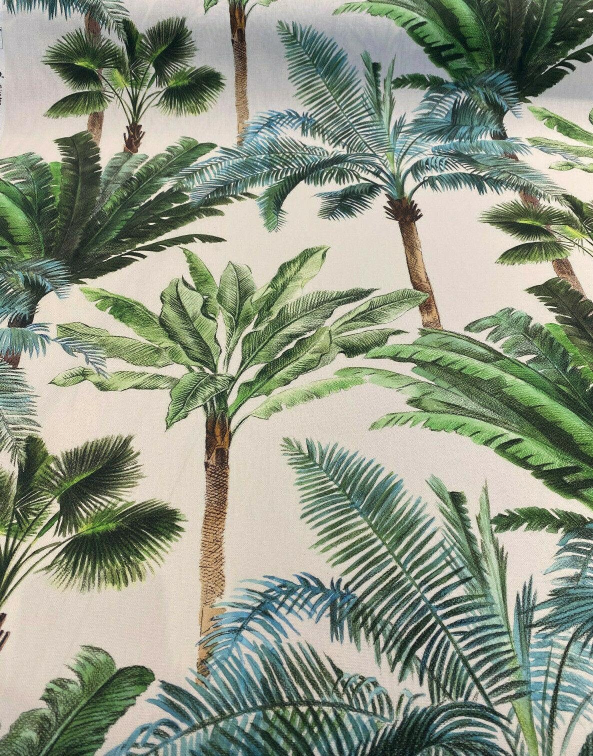 Palms Collection Leaves Shower Curtain