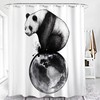 Panda Entertainment Shower Curtain For A Fun Bathroom